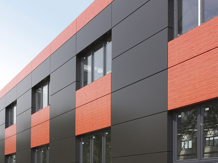 Composite panel facades (Alucobond)